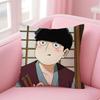 Mob Psycho  Cushion Cover Linen Minimalist Cover Soft Decor for Sofa Home Room