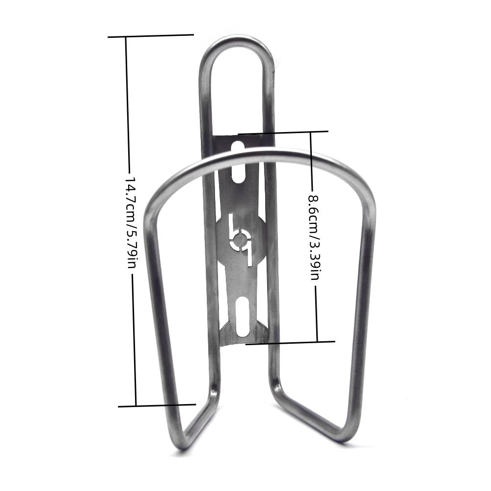 Bike Cup Holder Titanium Alloy Bicycle Bottle Cage Mountain Bike Water Cup Holder Drink Bottle Bracket Cycling Accessories