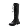Sexy Women Boots Girls High Heel Boots Motorcycle Roung Toe Zip Shoes Plus Size Martin Boots