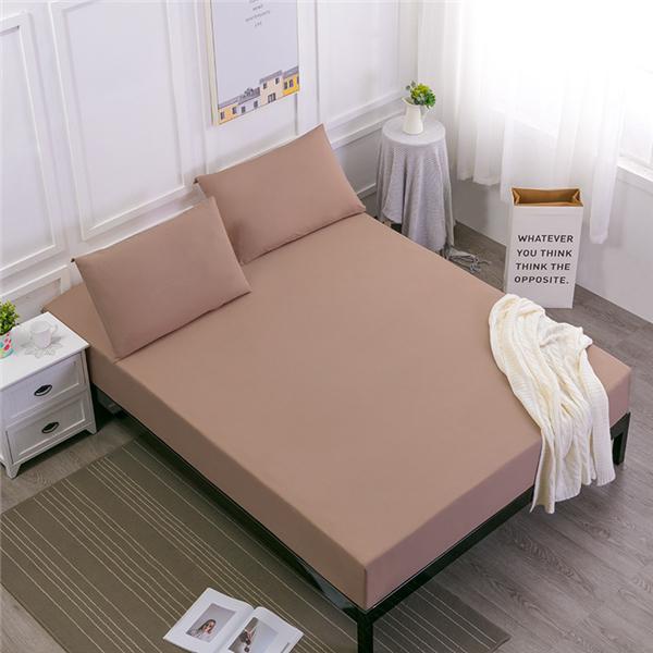 Drap-housse 100 % coton imperméable avec bandes élastiques, housses de matelas réglables antidérapantes pour lit simple, double, King, Queen, 150/180/200 cm