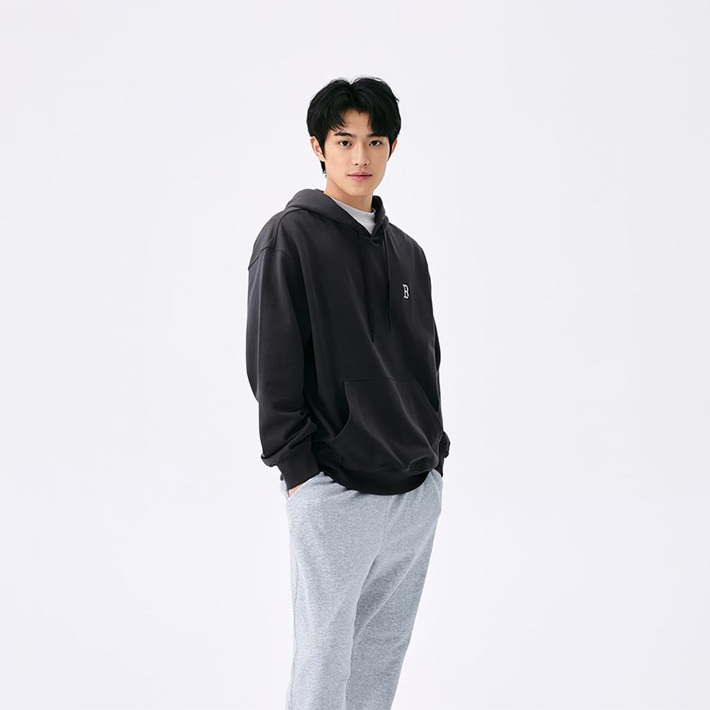 MLB Basic Collection Basic Boston Red Sox SS25 Sweatshirt Unisex Charcoal Gray 3AHDB0151-43CGS