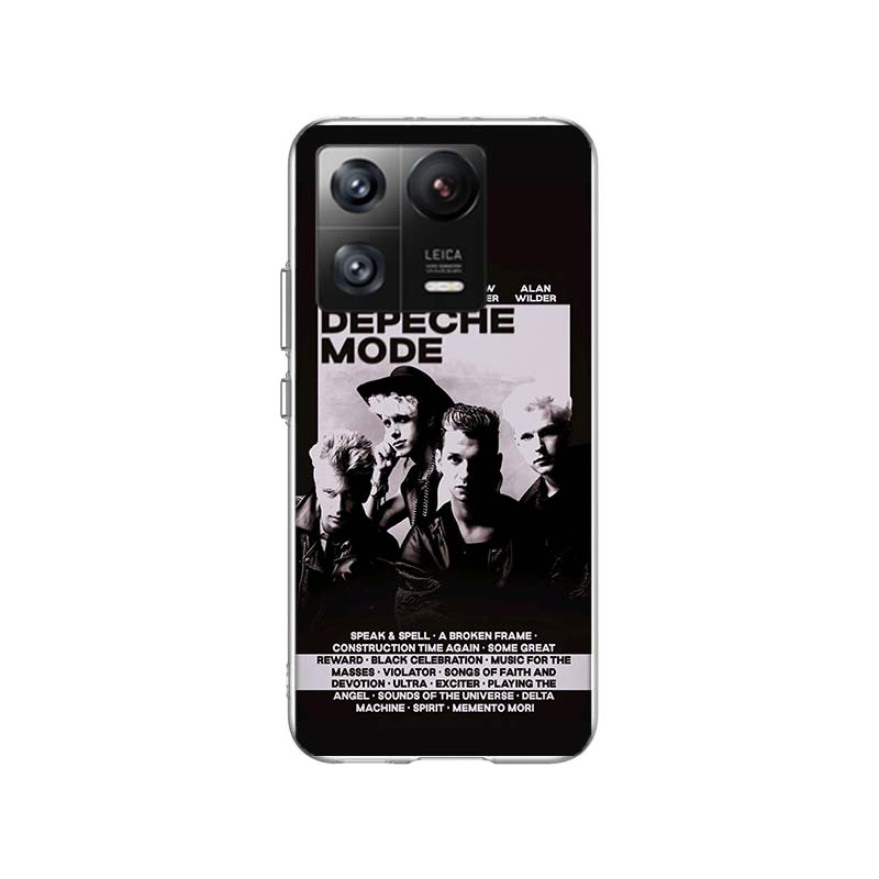 Rock Band Depeches Modes Phone Case For Xiaomi Poco F7 Ultra X7 X6 M8 M7 M6 M4 M3 Pro X4 Mi 15 15T 14 14T 12T 12S 10T Pro 12 11