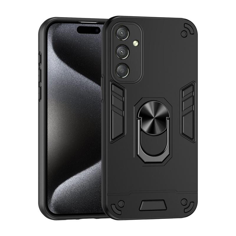 Für Samsung Galaxy A06 A16 A26 A36 A56 5G Stoßfeste Rüstung Hülle Für Galaxy A07 A17 A27 A37 A57 4G Mit Metallring Magnetische Capa