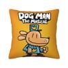 Comic Cartoon Hundemann Kissenbezug 40x40cm Sofa Luxus Kissenbezug Samt Kissenbezug Dekorative Kissen
