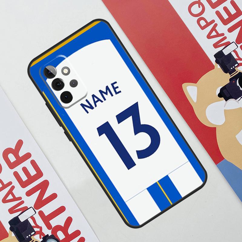 Personalisierte Fußballnummer Name Hülle Für Samsung Galaxy A52 A42 A32 A22 A12 A51 A71 A14 A24 A34 A54 A13 A23 A33 A53 Hülle