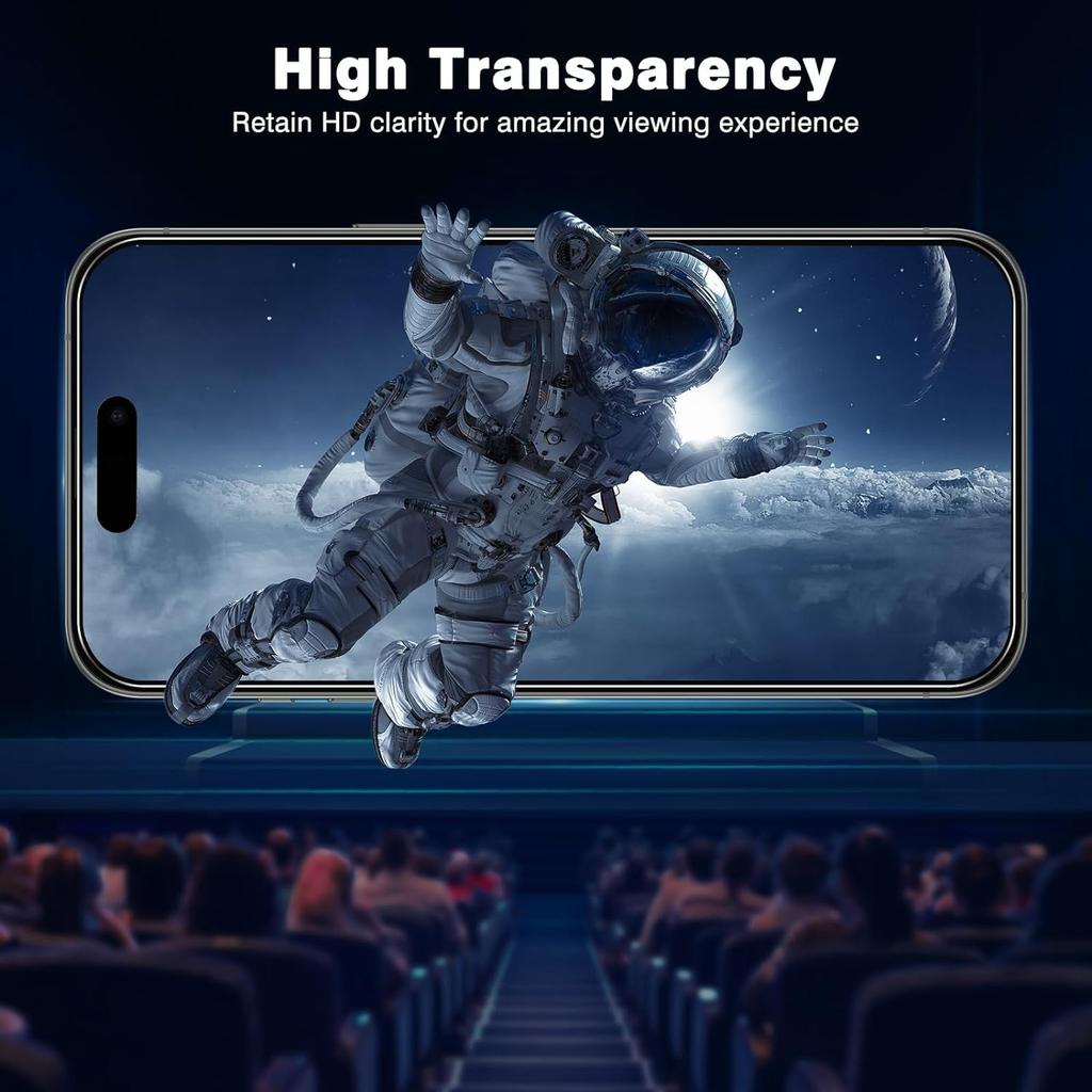 3Pcs Clear Full Cover Screen Protector for iPhone 6 7 8 Plus X Xs Max XR Tempered Glass For iPhone 11 12 13 14 15 Pro Max Mini