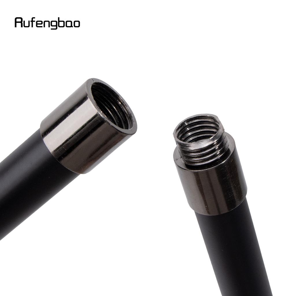 Silver Resin Eagle Walking Cane Fashion Decorative Steel Stick Gentleman Elegant Cosplay Cane Knob Crosier 93cm