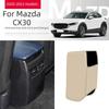 Car Interior Decoration Accessories For Mazda CX5/CX30 2017-2024 Armrest Box Anti-Kick Mat, Rear Seat Air Vent Protector Cover