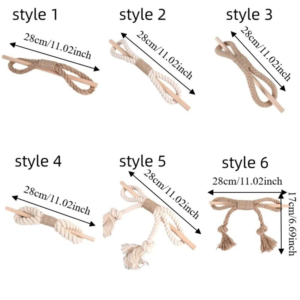 Solid Wood Sticks Curtain Binding Rope Handmade Simple Curtain Buckle Portable Decorative Curtain Straps Home Decoration