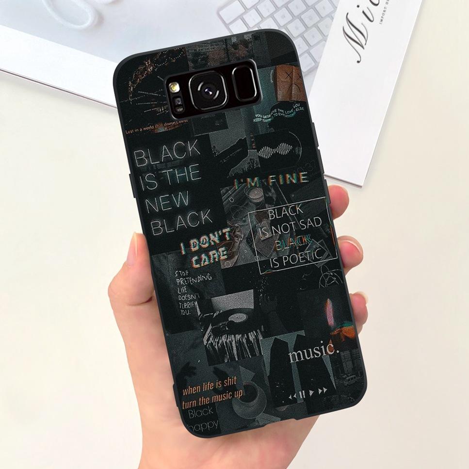 New For Samsung Galaxy S8+ SM-G955F Case Luxury Flower Butterfly Soft Silicone Cover For Samsung S8+ S8Plus S8 Bumper Phone Case
