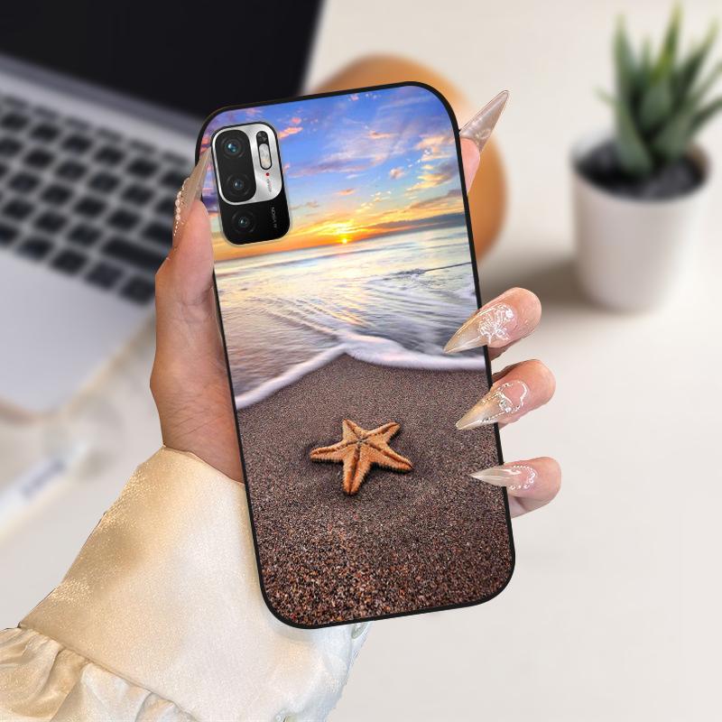 Hüllen Für Redmi Note 10 JE 10JE Stylischer Druck Weiches TPU Silikon Handyhülle Für Redmi Note10 4G 5G Hülle 10S Schutzhüllen