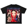 Katy Perry Retro Collage T Shirt Unisex Unisex Short Sleeve Vintage Pop Star Bootleg Graphic Crew Neck Cotton Fan Tee