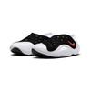 Nike Sandale Aqua Swoosh PS Noir Hyper Orange Chaussures pour Enfants Vert-Strike Blanc FN0876-001