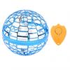 UFO Motion Sensor Flying Ball Toy LED Hover Ball Magic Sphere for Kids Interactive Play Rechargeable with Remote Control In Blu