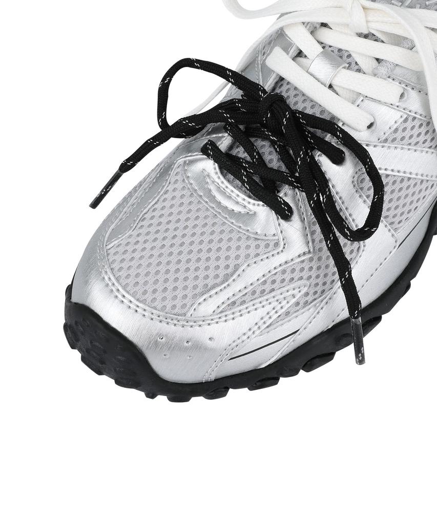 Wacky Willy Kitte Mesh Sneakers Silver
