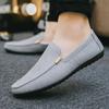 Heren Casual Schoenen Canvas Slip on Fashion Loafers voor Mannen Luxe Jurk Rijschoenen Formele Bruiloft Feest Flats Plus Size