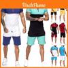Stylish Men's Summer Tracksuit Sport Suit T-shirt And Shorts Outfit Set