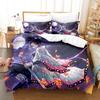 3D Kochou Shinobu Anime Demon Slayer Bedding Set 200x200 Teens Boys Twin Single Queen King Full Duvet Cover