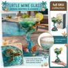 Turtle Shaped Wine Glass for Party and Home Bar Use