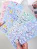 Japanese 3D Three-Dimensional Embossed Cute And Fun Stickers, Cartoon Cute Decompressed Children'S Decorative Stickers With Bird