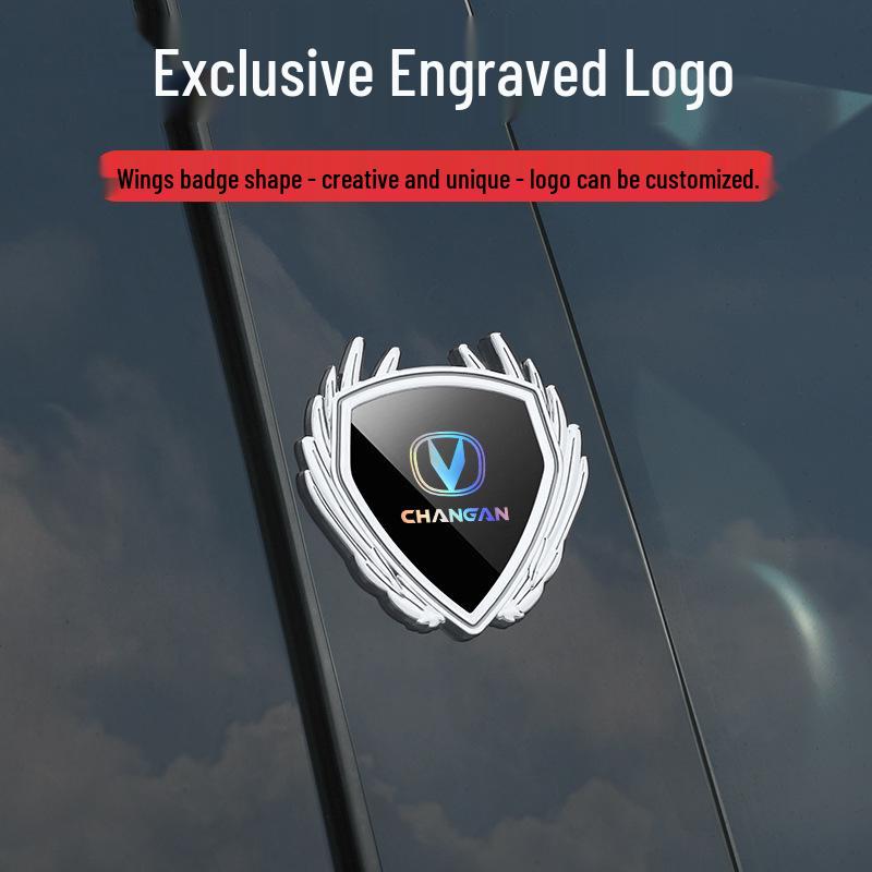 Changan CS75 Eado CS55 CS35 Plus Metal Badge Side Window Car Logo Sticker
