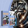 Auto Tire Detailing Cleaner 120ml Waterproof Auto Tire Waxing Refurbishment Liquid Long-lasting Vehicle Tire Refurbishment