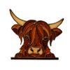 Cow Window Corner Decoration, 3 Peeping Cow Window Ornaments, Easy-to-Install Christmas Cow Decorations, Farm Animal Christmas Decorations, Suitable