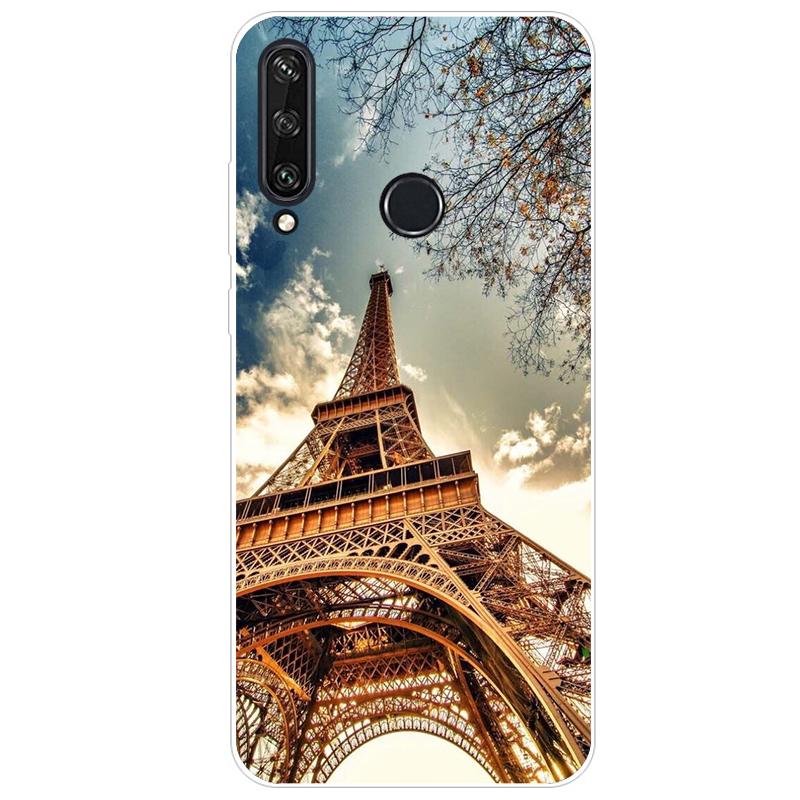 Pentru Huawei Y6P Husă din silicon moale Tpu Husă pentru telefon pentru Huawei y6p 2020 Y 6P Husă MED-LX9N HuaweiY6p Bumper Fundas Shell Full Cover