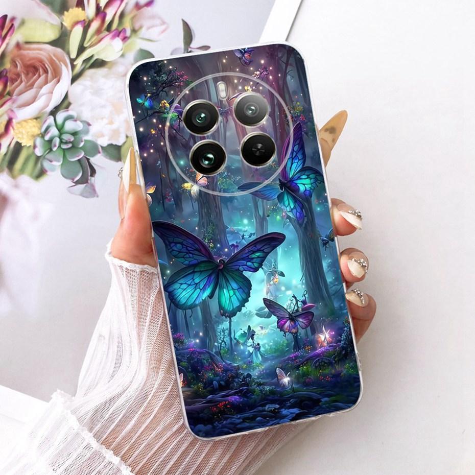 Cute Printing Phone Case For Realme 12 Pro+ / 12 Pro Soft Silicone TPU Cases For Realme 12Pro Plus 5G Covers Bumpers