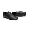 Low Heels 2.5CM Black Leather Men Modern Ballroom Shoes Tango Dance Shoes