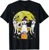 Fun Siberian Husky Halloween Costume Gift Dog Lover T-Shirt S-3XL