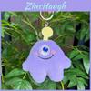 Adorable Miniature Plush Dog Keychain Cartoon Brooch With Colorful Chains And Soft Fabric