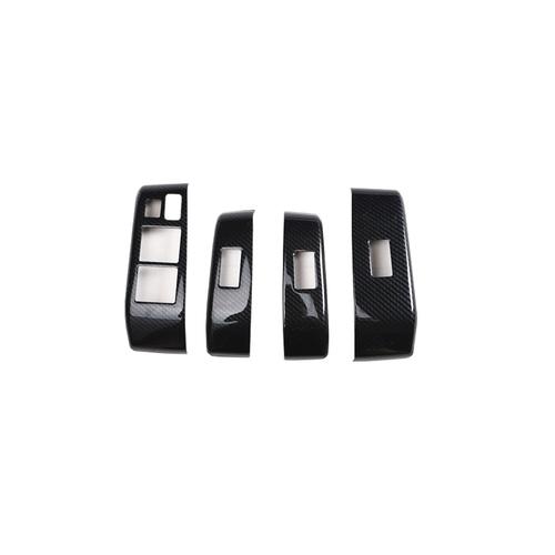 For Honda Fit 2008 2009 2010 2011 2012 2013 GE8 Accessories Carbon Fiber Style Interior Stickers ABS Gears Steering Wheel Panel