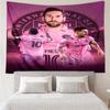 Messi's Pink  Tapestry Hanging for Bedroom,Livingroom, Playroom,Decor Art Room Wall Tapestry Holiday and Birthday Gifts