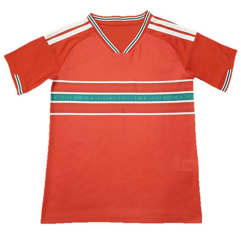 Wales Heim-Fußballtrikot mit kurzen Ärmeln - Weltmeisterschaft 2627 Fan Edition, Größen S-4XL