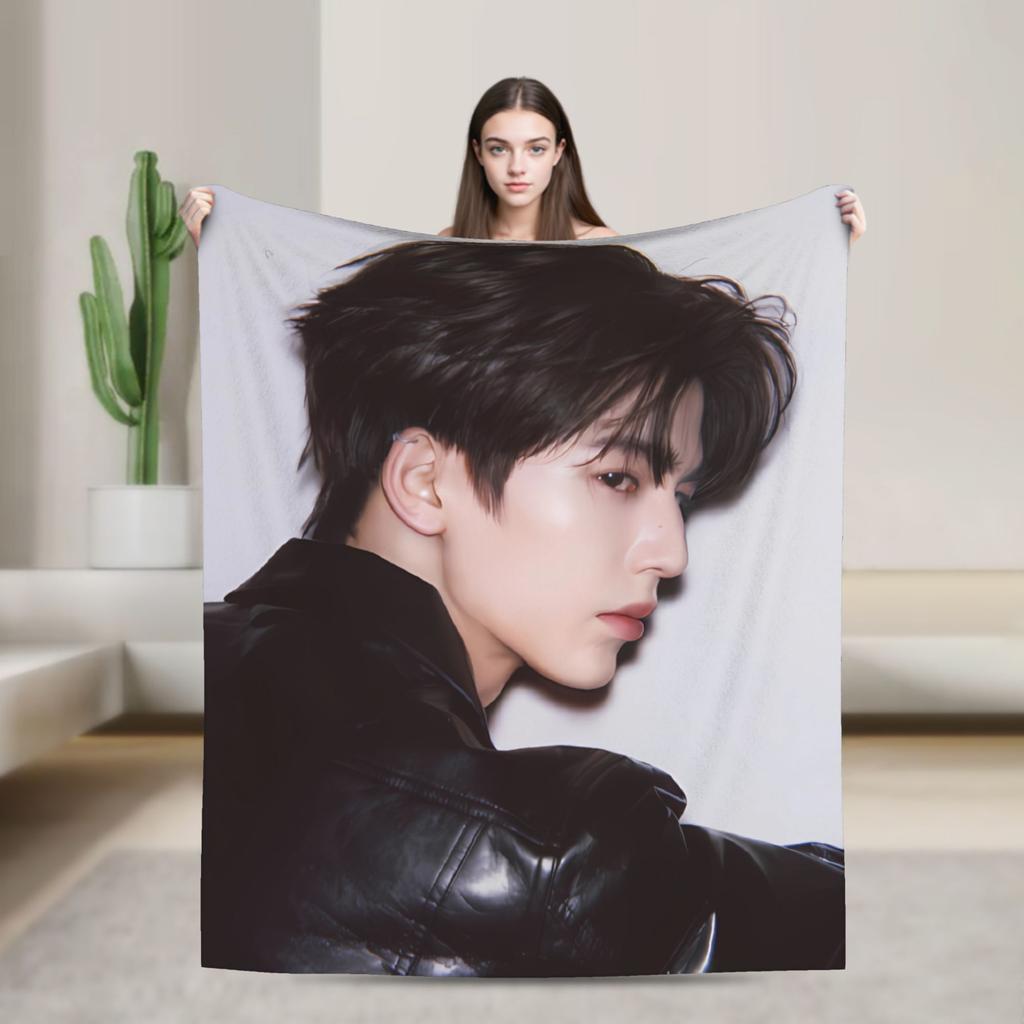 Zhang Linghe Decke Super Warm Street Trend Plüsch Überwurfdecke Für Wohnzimmer Dekorative Flanell Bettdecke Bettbezug