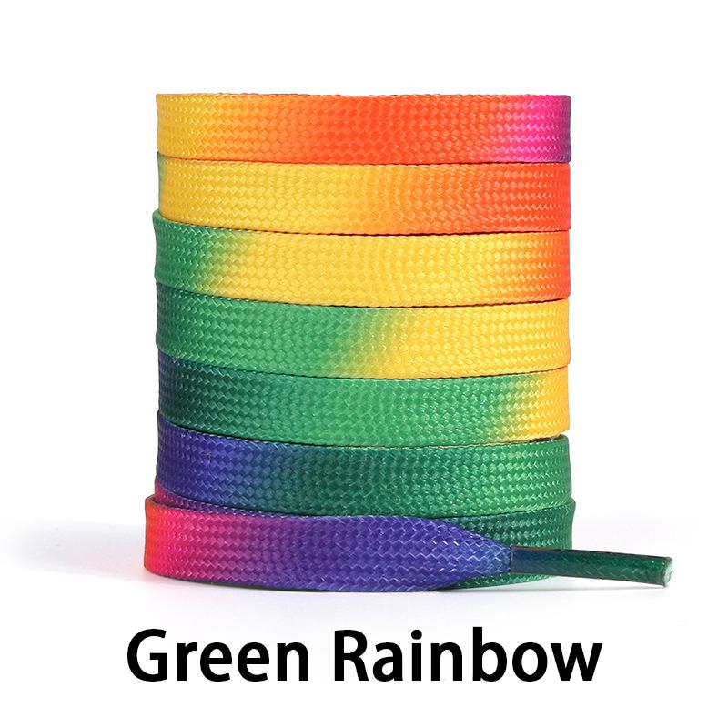New Colorful High Quality Shoelaces Fashionable Color Gradient Laces Sneakers Length 80/100/120/150cm 1Pair/3Pair