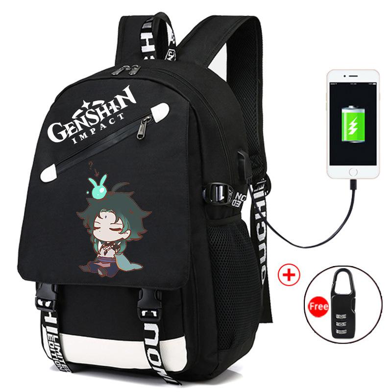 Goose Anime Cosplay Daily Pack Students School Carrier Animated School Bag Laptop Outing Rucksack Field Children Gifts