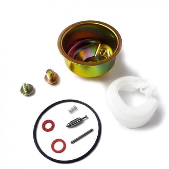 Carburetor Repair Kit for Honda GX240 GX270 GX340 GX390 Needle Bowl Float Gasket