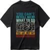 Mode été Pour lui t-shirt Tu ne peux pas me dire quoi faire Tu n'es pas ma petite-fille Manches courtes Voyage Col rond t-shirts