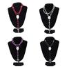 Trendy Catholic for Cross Sublimation Necklaces Rosary Necklace for Family Membe