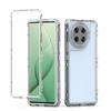 3 In 1 Hybrid Armor Shockproof Phone Case For Tecno Spark 20 Pro Plus KJ7 Hard Plastic Frame Transparent TPU Back Cover Fundas