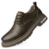 Herren Herbst- und Winterschuh Schnürschuh Dicksohliger Wanderschuh Rutschfest Atmungsaktiv Und Bequem Business Formale Schuhe