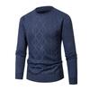 Thick Sweater Men's Top Bottoming Shirt Thermal Clothing Middle-aged Man Father Clothing Autumn and Winter
