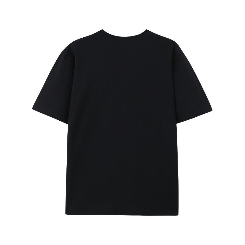 European Sizes DAILY Active Life Men'sT-Shirt - Breathable Short Sleeve Round Neck Casual Tee with Subtle Print, Regular Fit Gym & Jogging Shirt