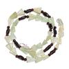Natural Green Aventurine Mozambique Garnet Gemstone Beads Necklace 17" UB-3224 UB-3224