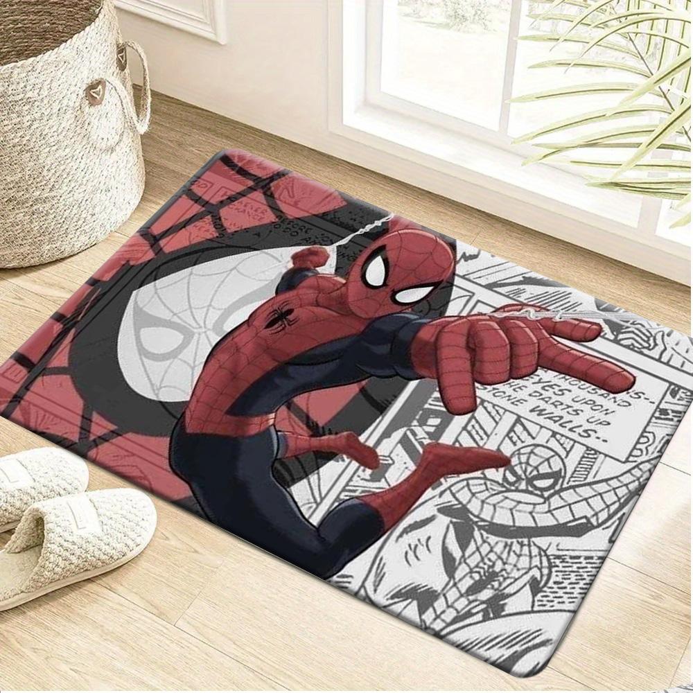 1 st Marvel Spider for Man Thema Deurmat voor Entree/Woonkamer, Ideaal Cadeau voor Superhelden Fans, Vakantiecadeau & Woondecoratie P