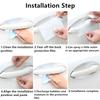 8Pcs Car Door Handle Protector Stickers Decals For Citroen C4 C3 C5 C1 C2 Berlingo C-Elysee C4-Picasso C4-Aircross Xsara Saxo DS Fshr44