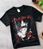 Asta Yuno T-shirt Black Clover Anime Manga Asta Dziewczyna Prezenty Czarna Koszulka prezent