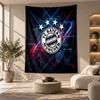 Arazzo Decorativo, Arte da Parete Stampato Bayern Monaco, Appeso a Parete Leggero per Sfondo Camera da Letto